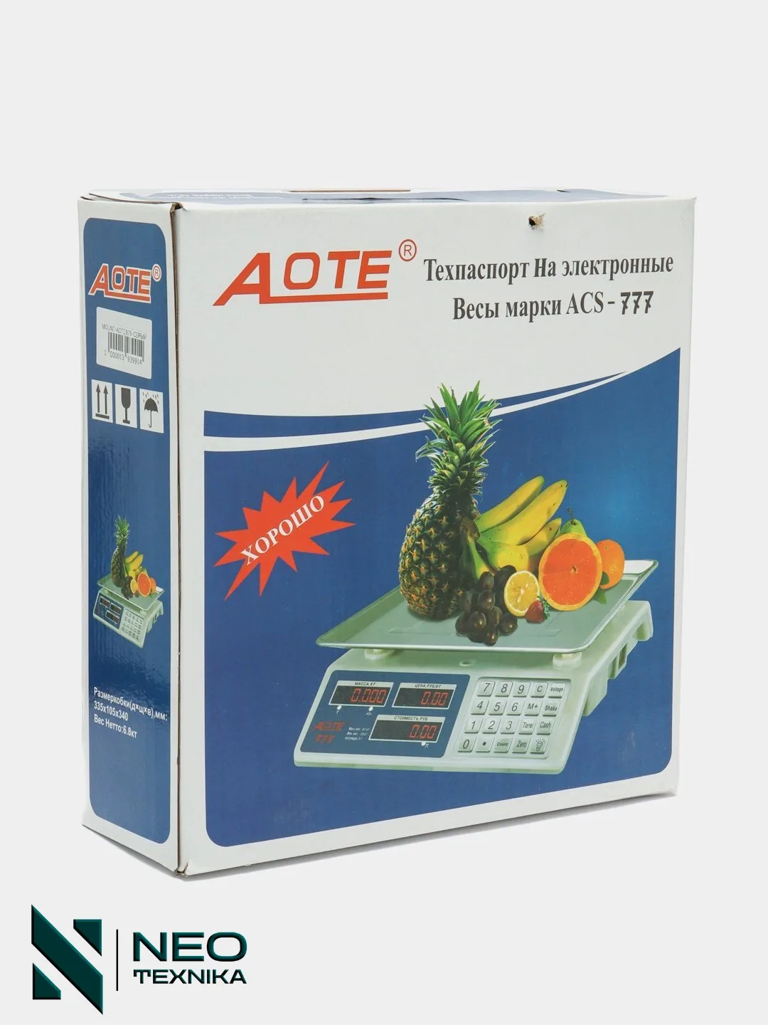 Elektron savdo tarozisi AOTE SOF-40A, 40 kg gacha