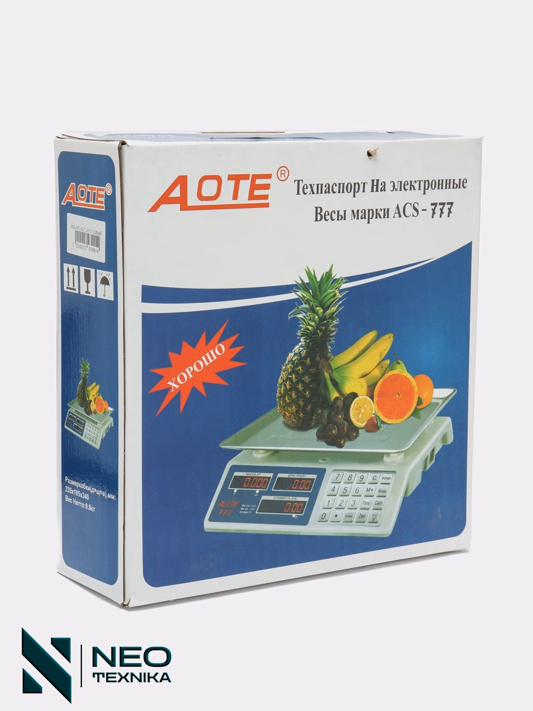 Elektron savdo tarozisi AOTE SOF-40A, 40 kg gacha - 5
