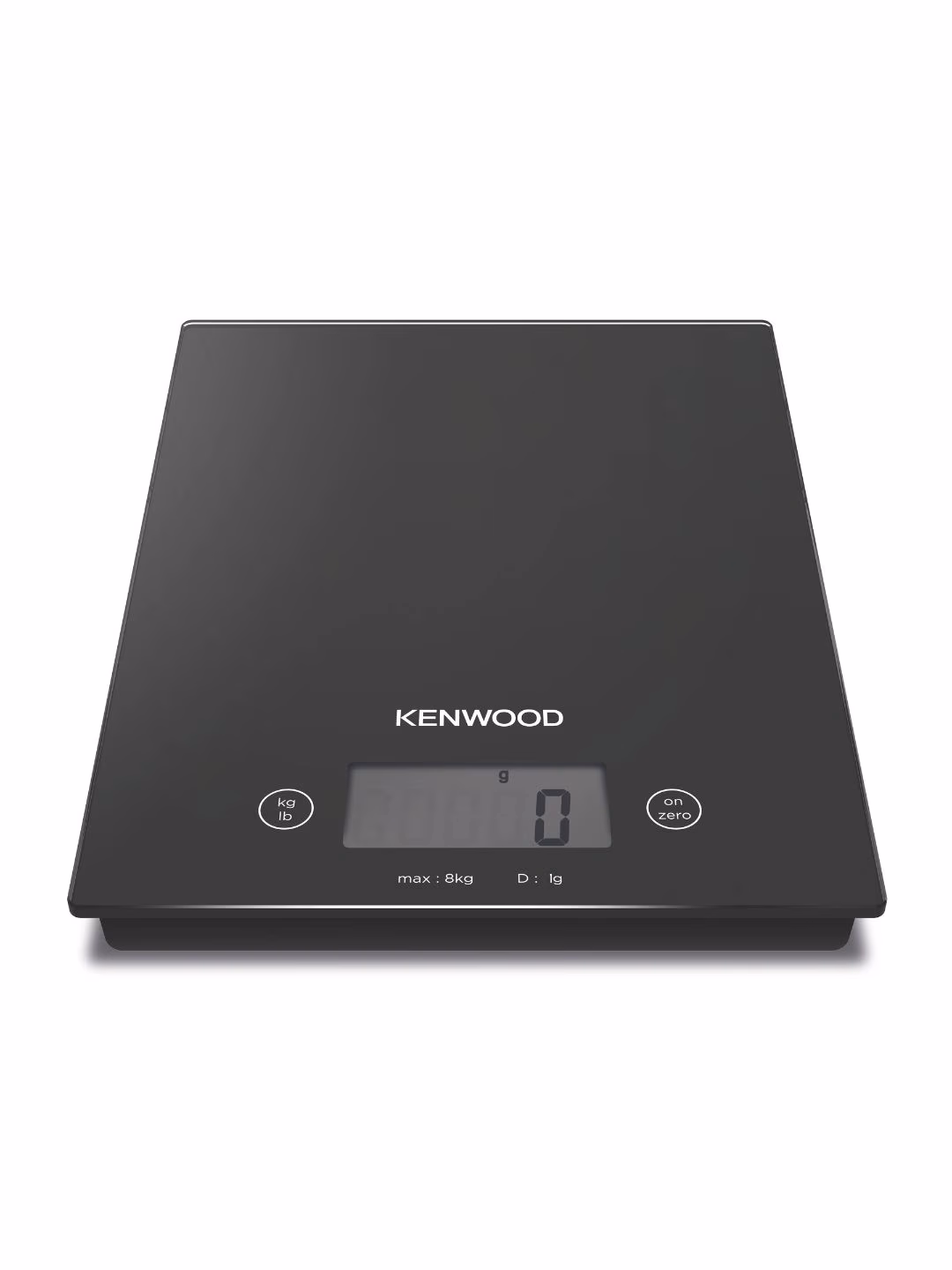 Elektron oshxona tarozisi Kenwood, sensorli, 8 kg gacha, qora - 3