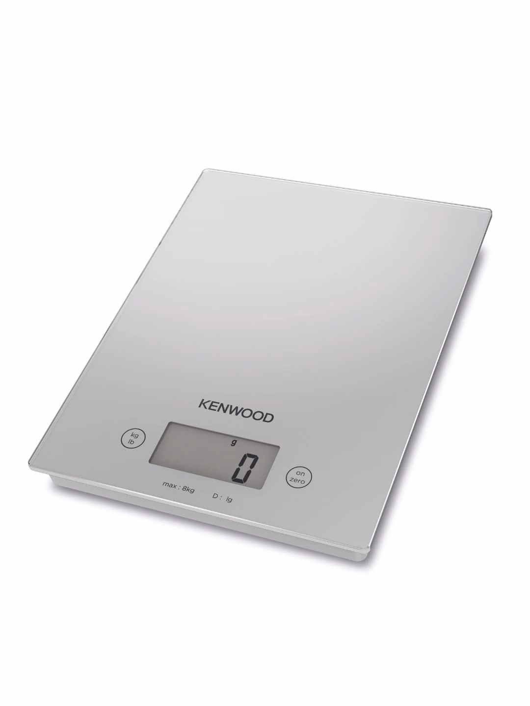 Elektron oshxona tarozisi Kenwood, sensorli, 8 kg gacha, qora - 5