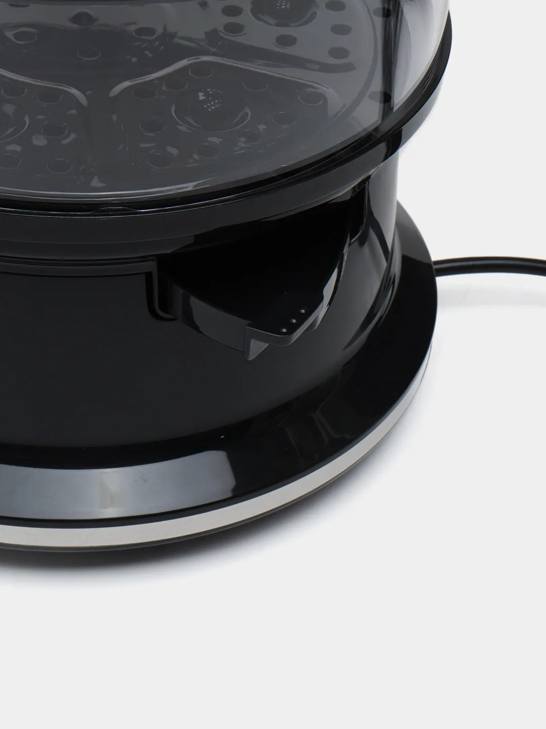 Elektr bug'pishirgich Tefal VC140131 2 qavatli, qora