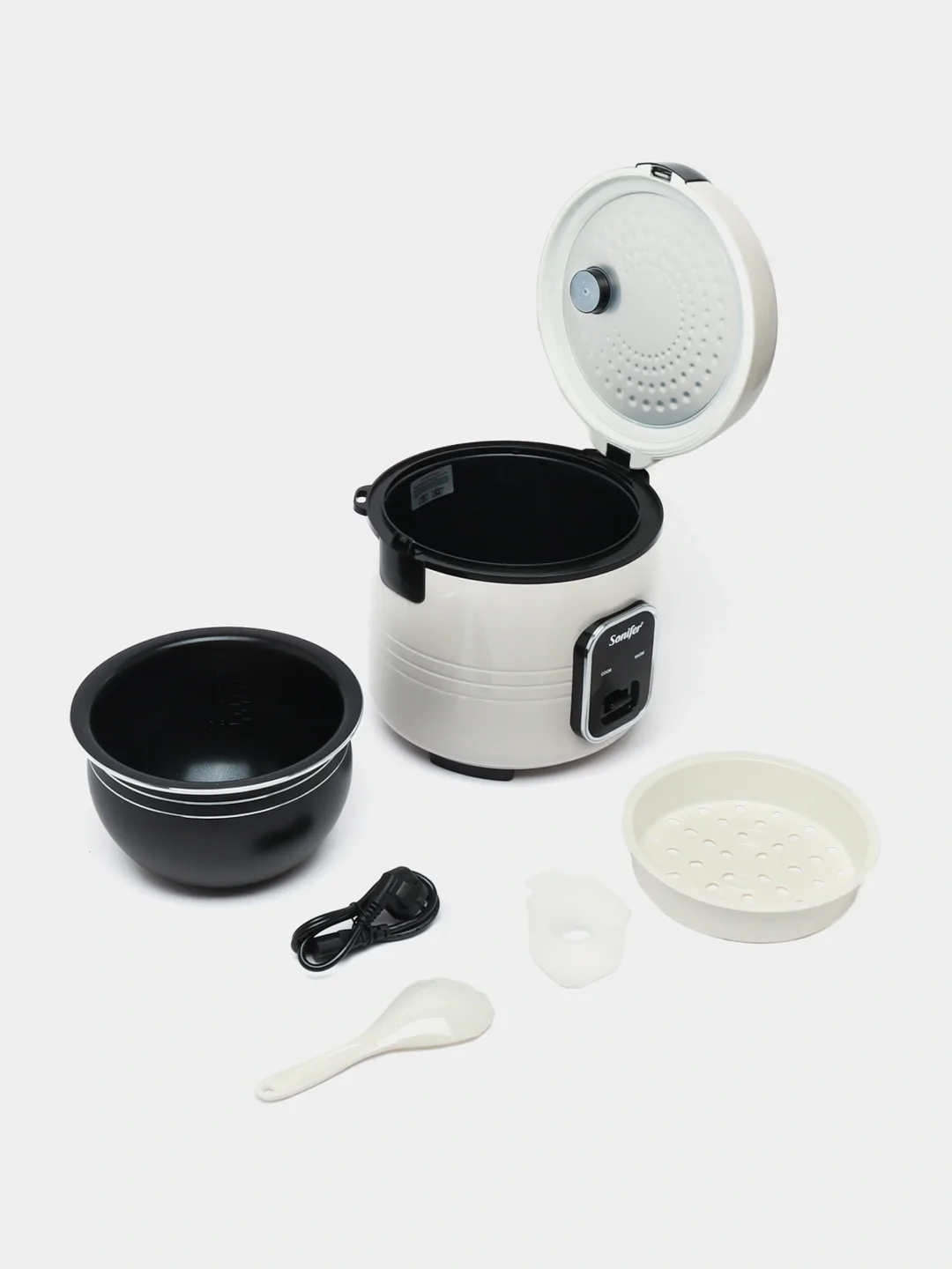 Elektr guruch pishirgich Sonifer SF-4027, 5 L, oq