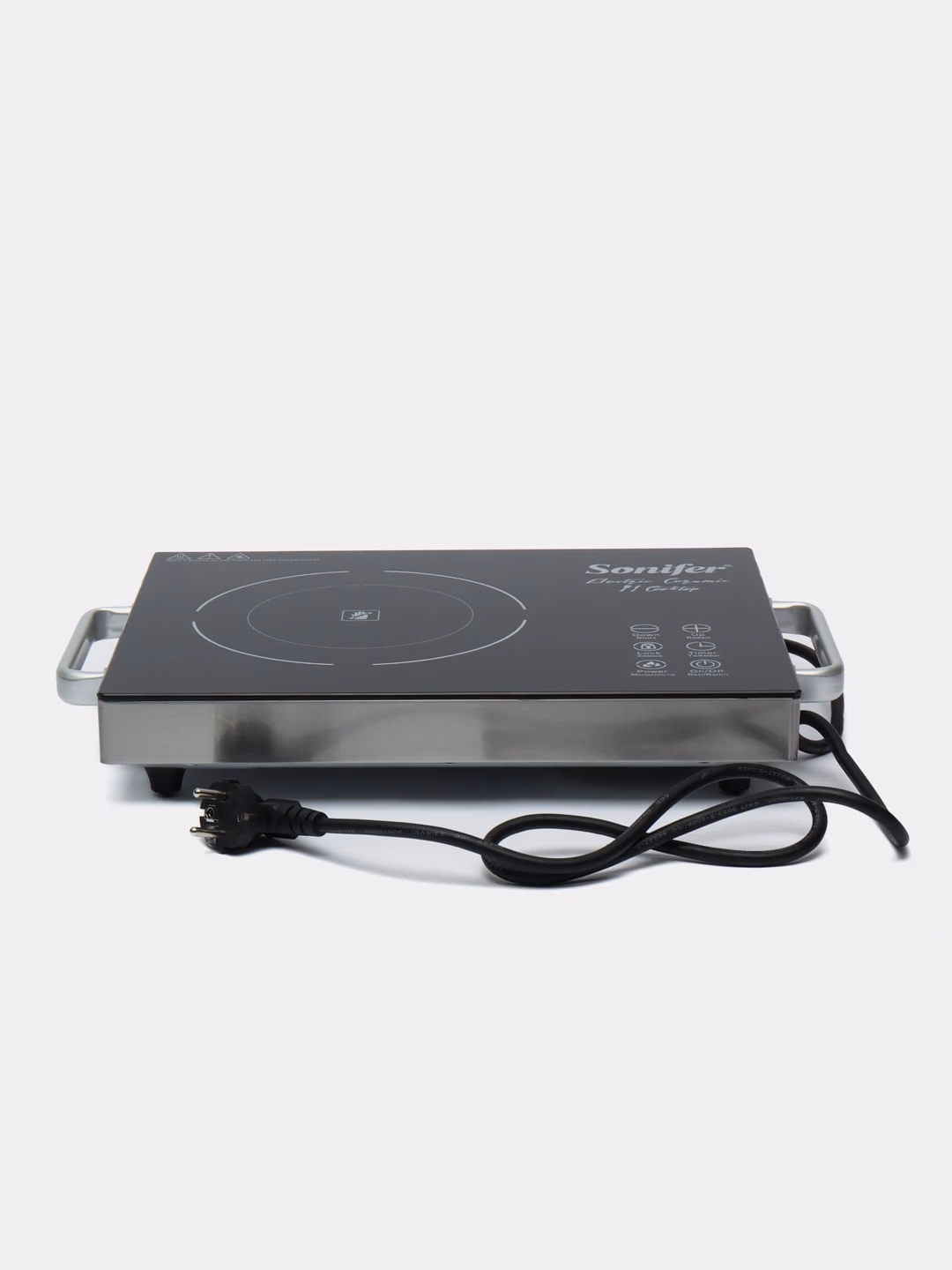 Elektr plita Sonifer SF-3039, sensorli boshqaruv, qora - 3