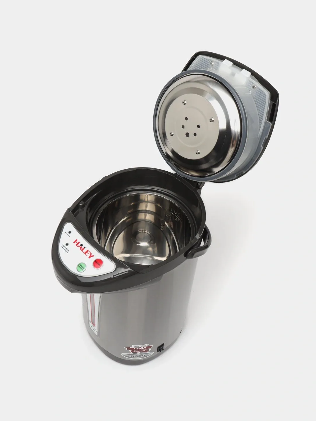 Termopot Haley HA680, 6.8 L, stainless steel-qora