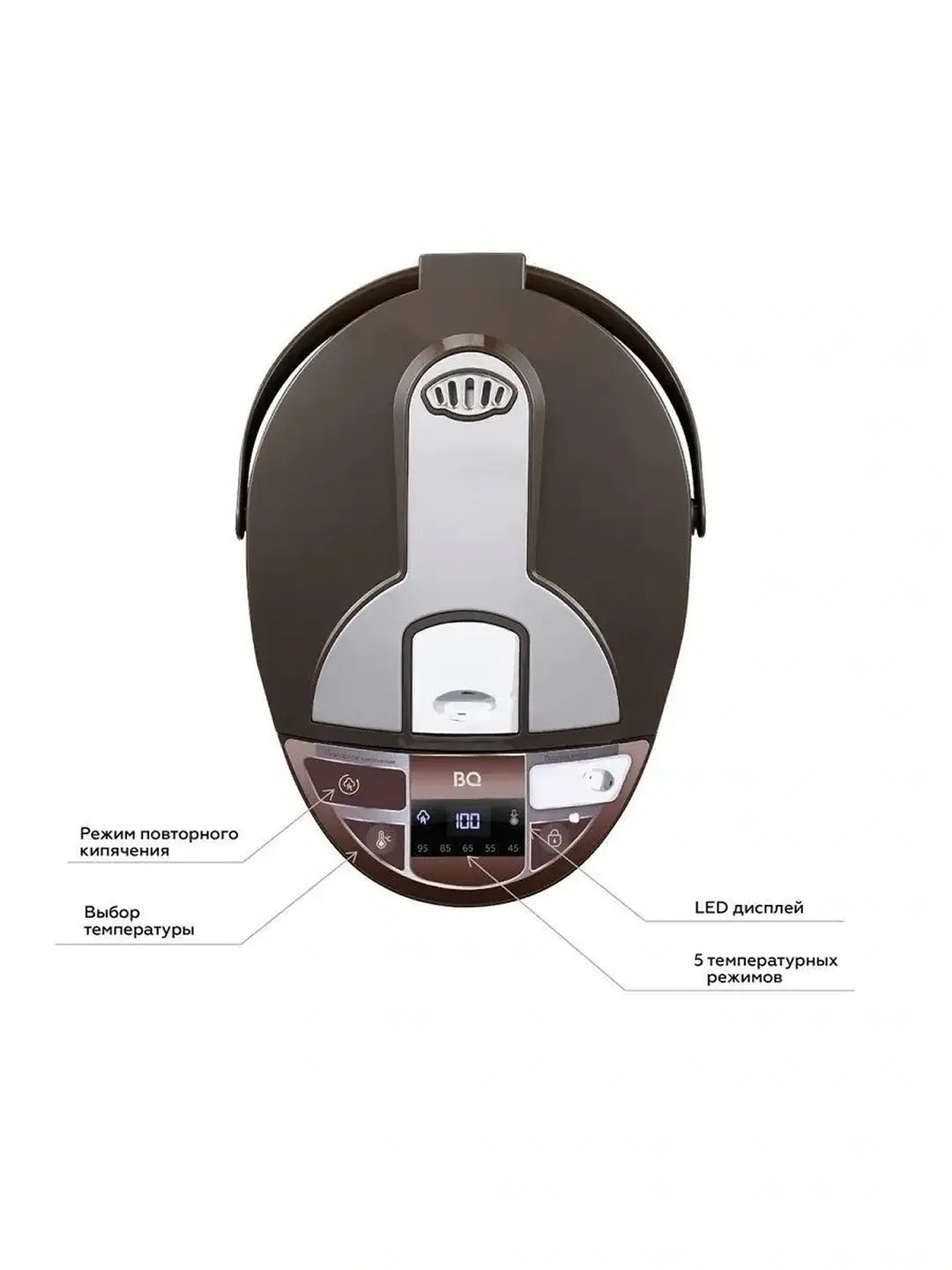 Termopot BQ BQ-TP535, 5.5 L, 1450 Vt, jigarrang