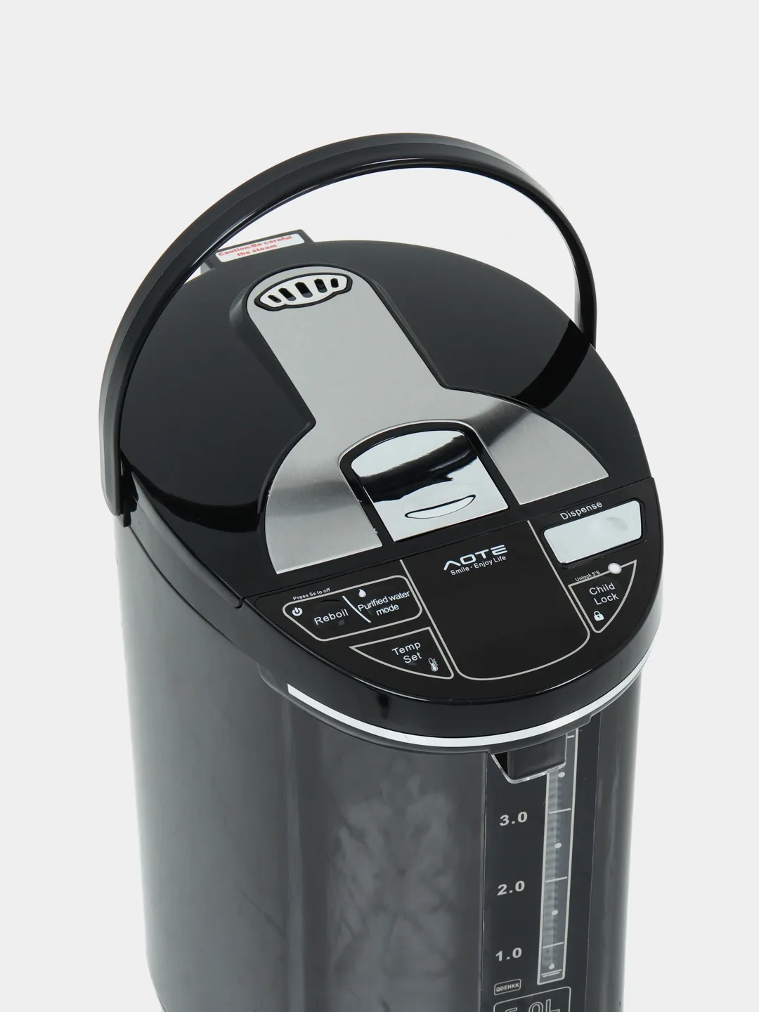 Termopot Marta AT-24003, 5.0 L, 1200 Vt, qora