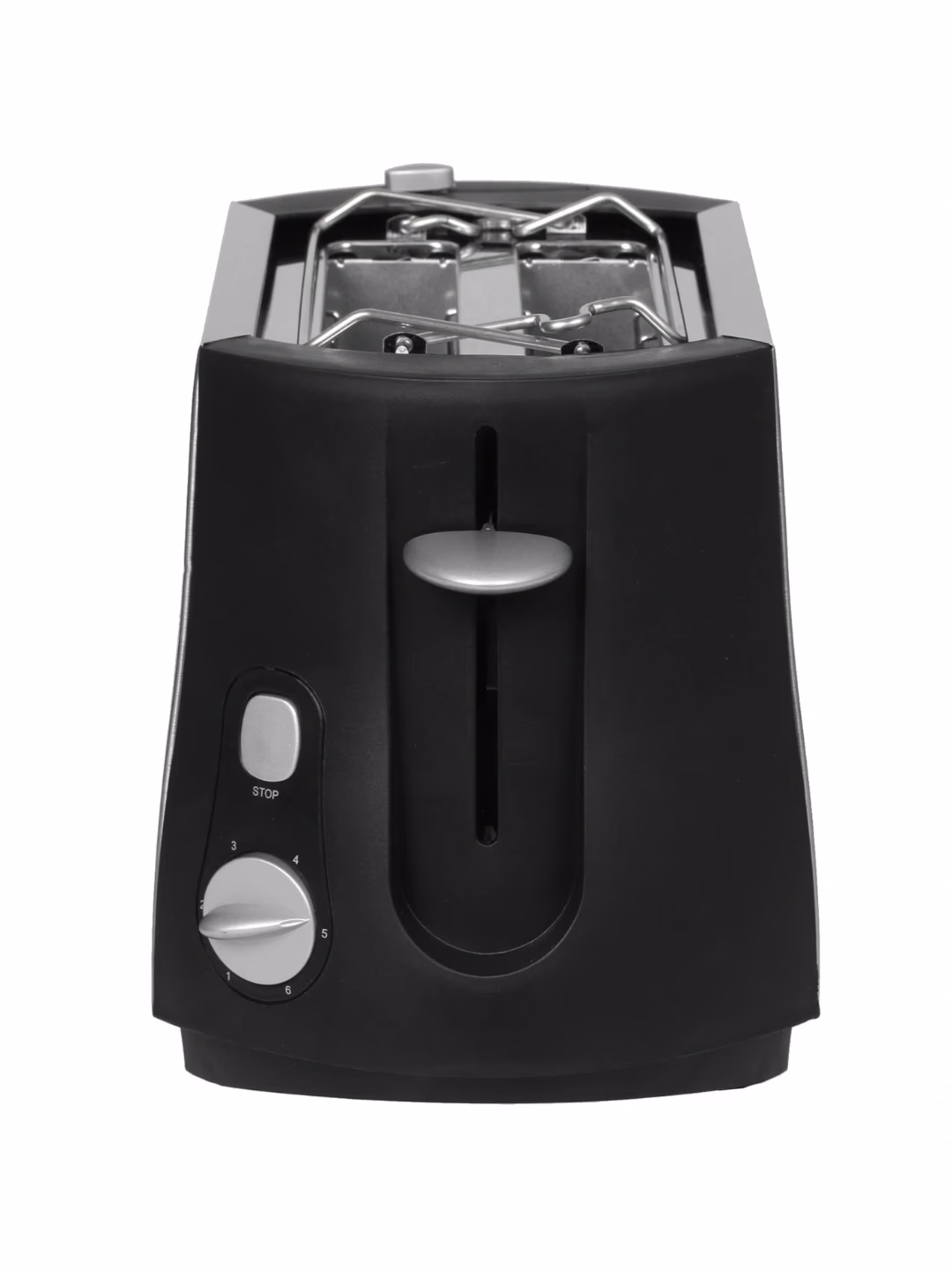 Toster Polaris PET 0812A, 800 Vt, qora-kumushrang - 3