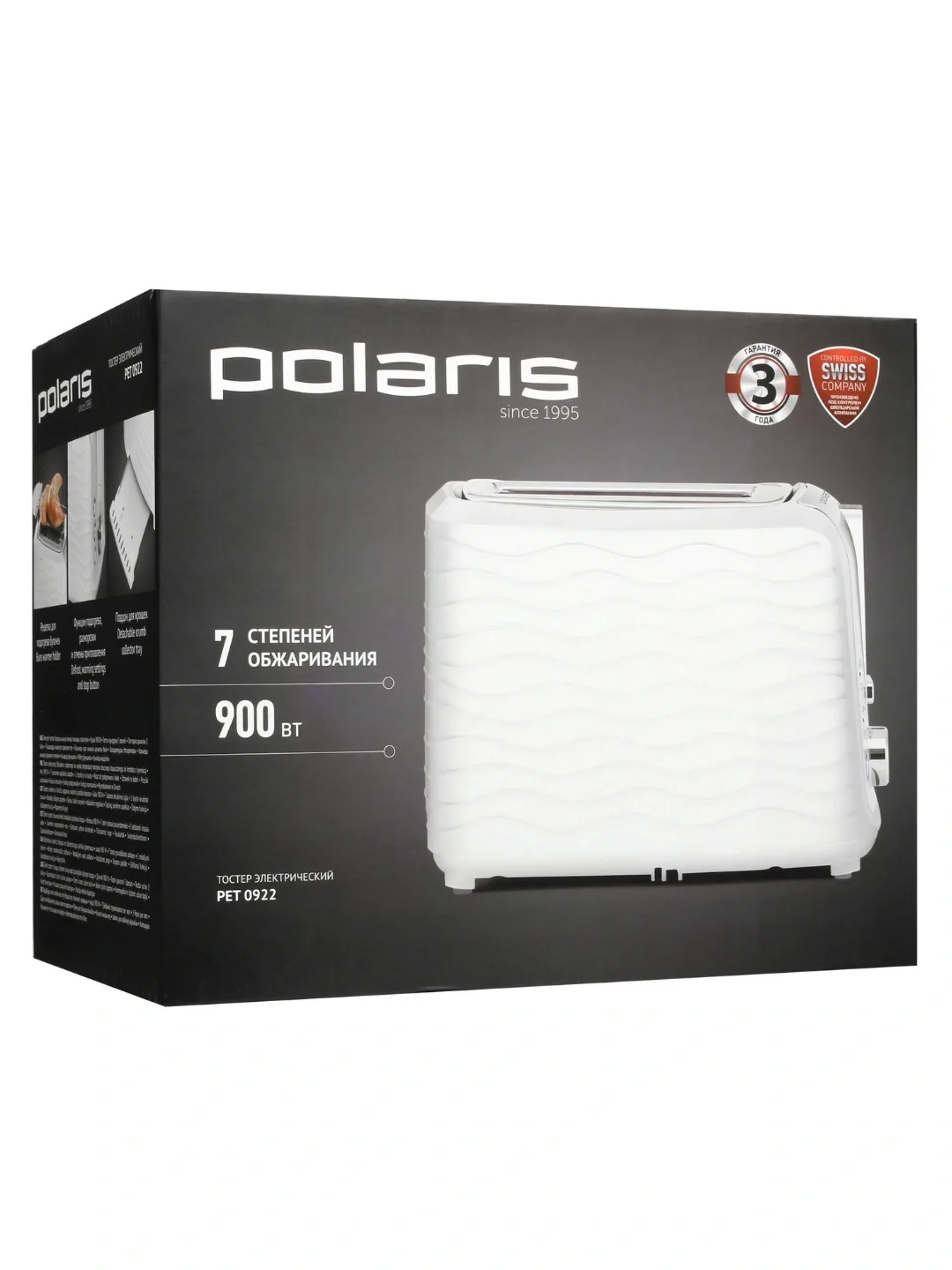 Toster Polaris PET-0922, oq