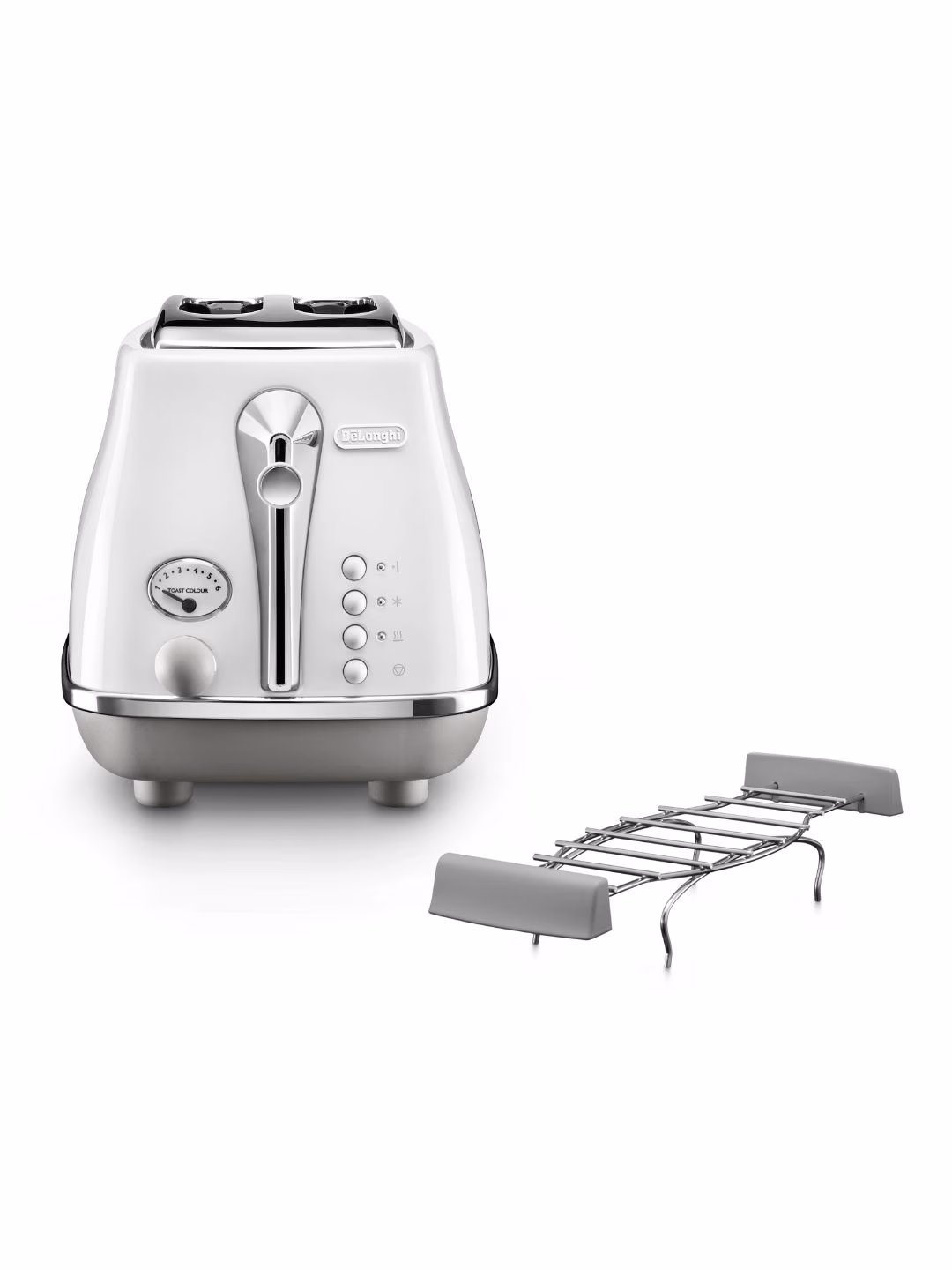 Toster De'Longhi Icona Capitals CTOC2103.W, 2 slot, oq - 3