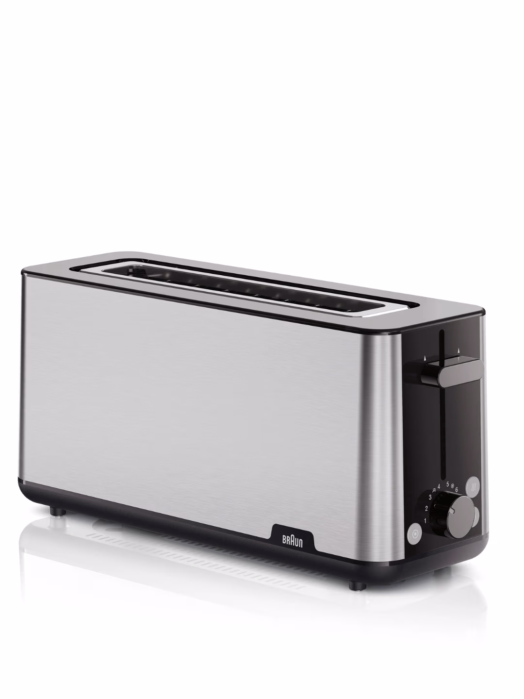 Toster Braun HT1610BK, 2 ta slot, 8 xil qizartirish darajasi - 2
