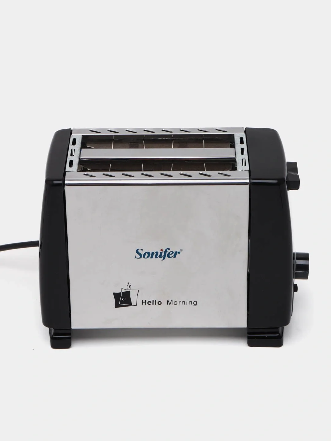 Toster Sonifer SF6007, qora-kumushrang