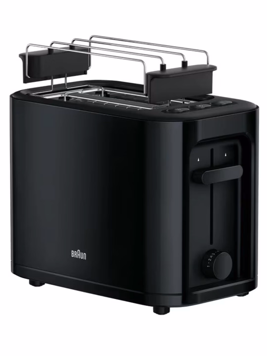Toster Braun PurEase JB3100, 1000 Vt, 2 slot, qora - 2