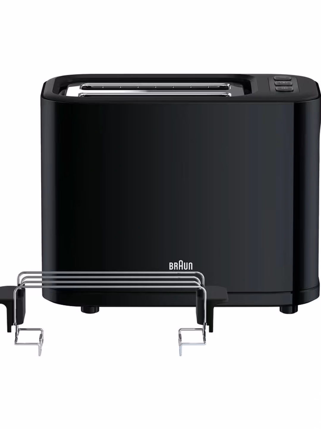 Toster Braun PurEase JB3100, 1000 Vt, 2 slot, qora - 3