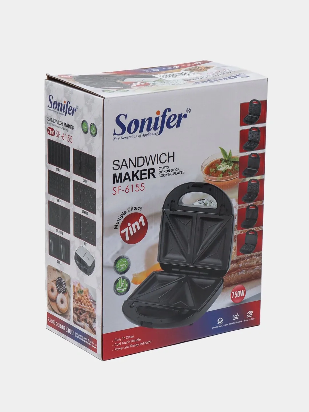 Toster Sonifer SF-6155, qora