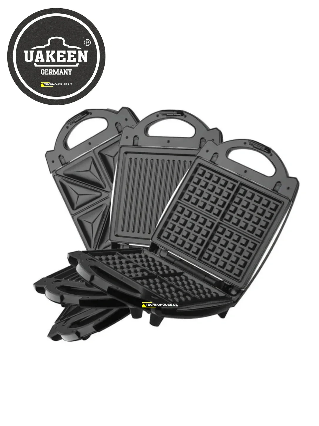 Toster UAKEEN ZL-415, qora