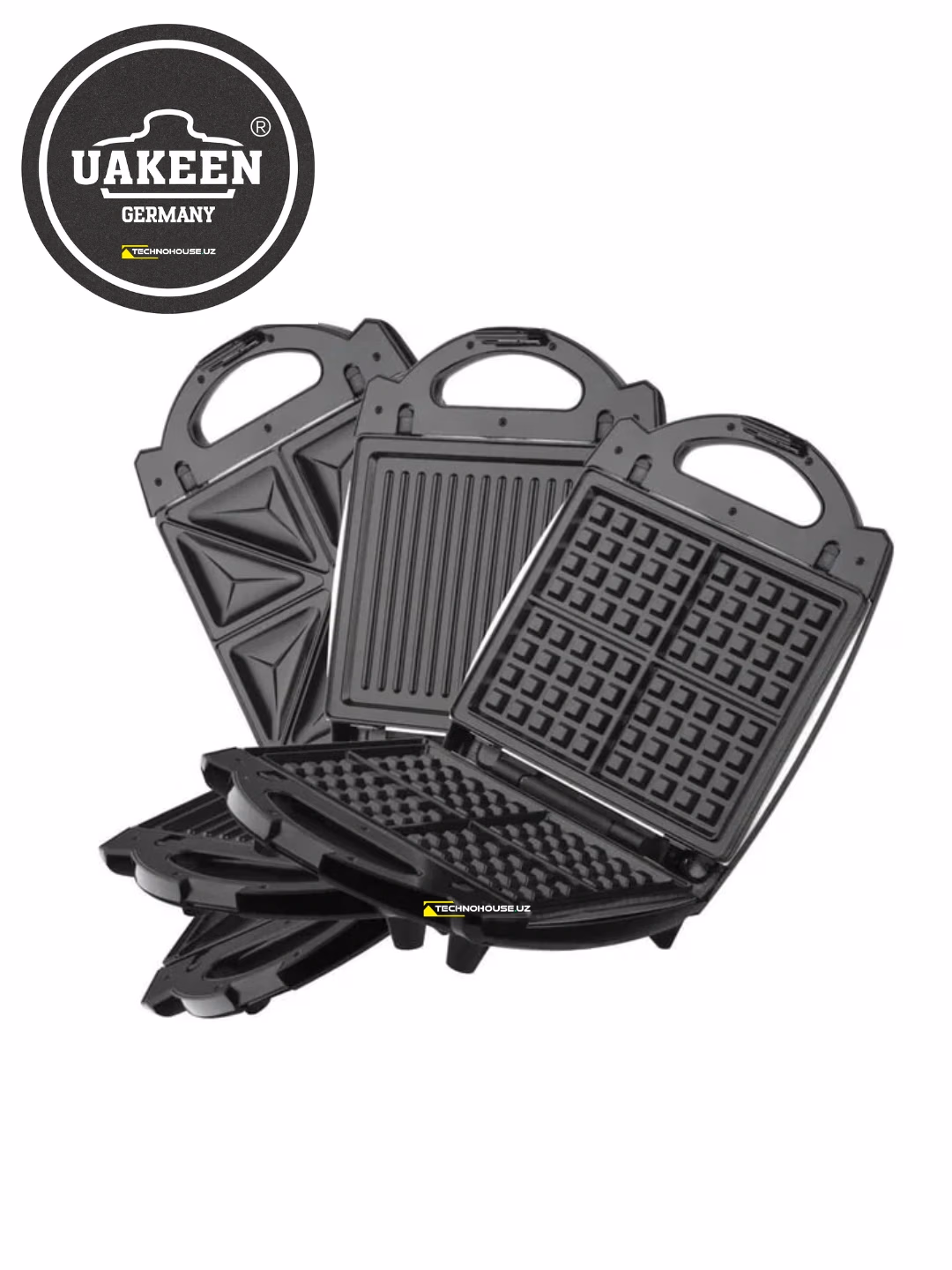 Toster UAKEEN ZL-415, qora - 3