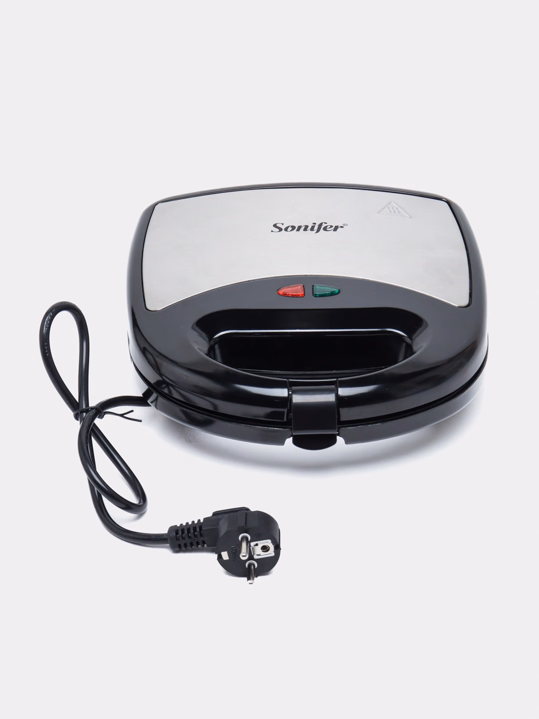 Sendvich va vafli pishirgich Sonifer SF-6050, qora-kumushrang - 3