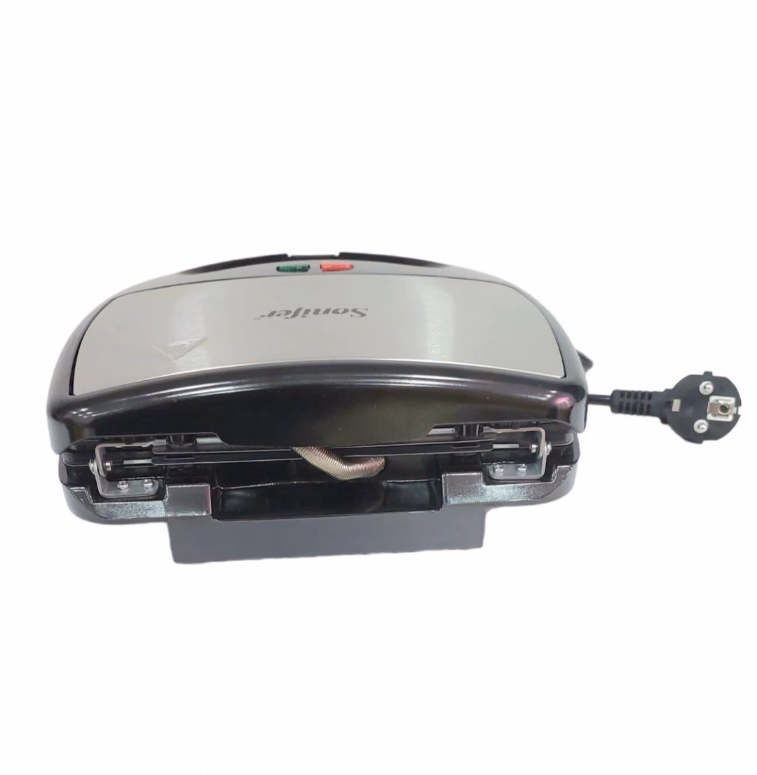 Sendvich va vafli pishirgich Sonifer SF-6050, qora-kumushrang - 10