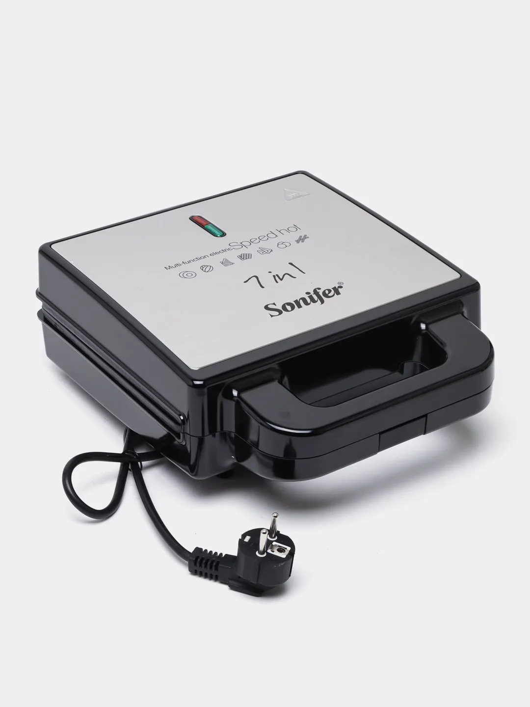 Elektr vafli pishirgich Sonifer SF-6144, qora