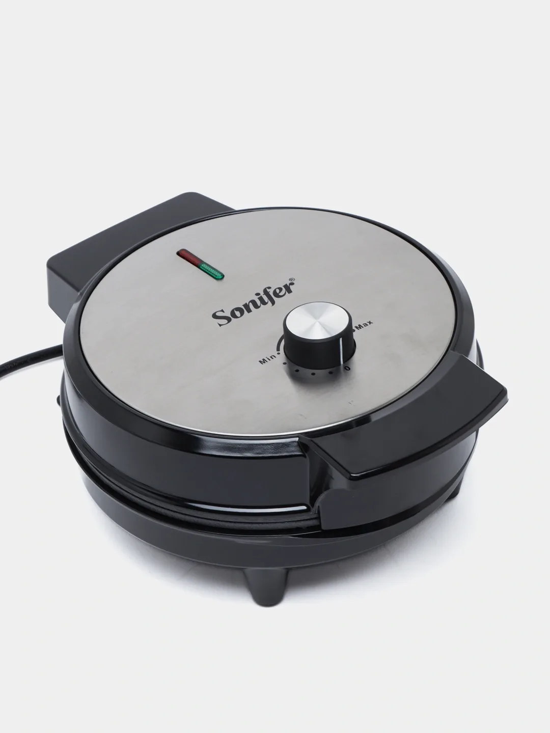 Elektr vafli pishirgich Sonifer SF-6094, 1000 Vt, qora