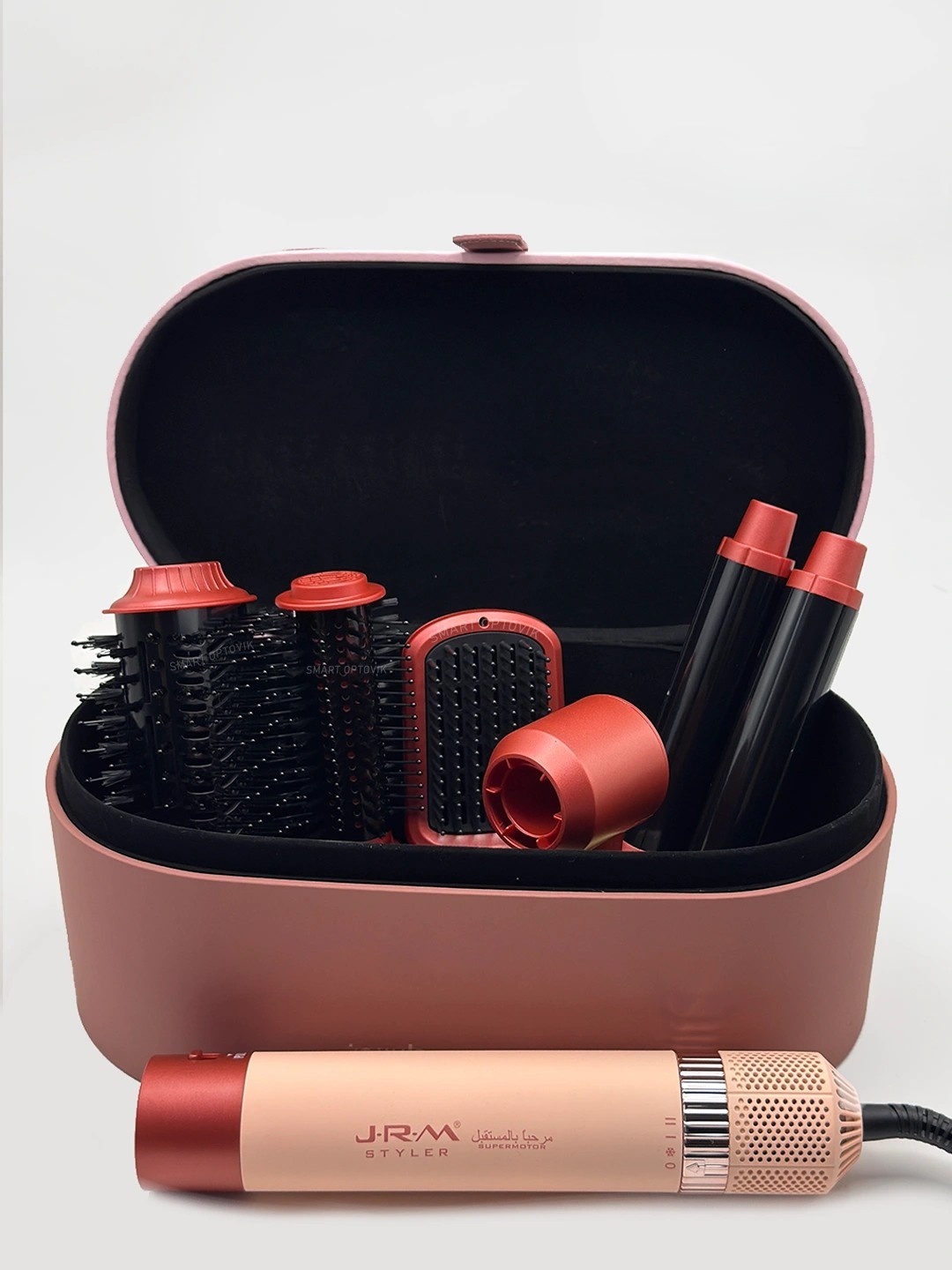 JRM STYLER soch turmaklagich styler, Qizil rang - 2