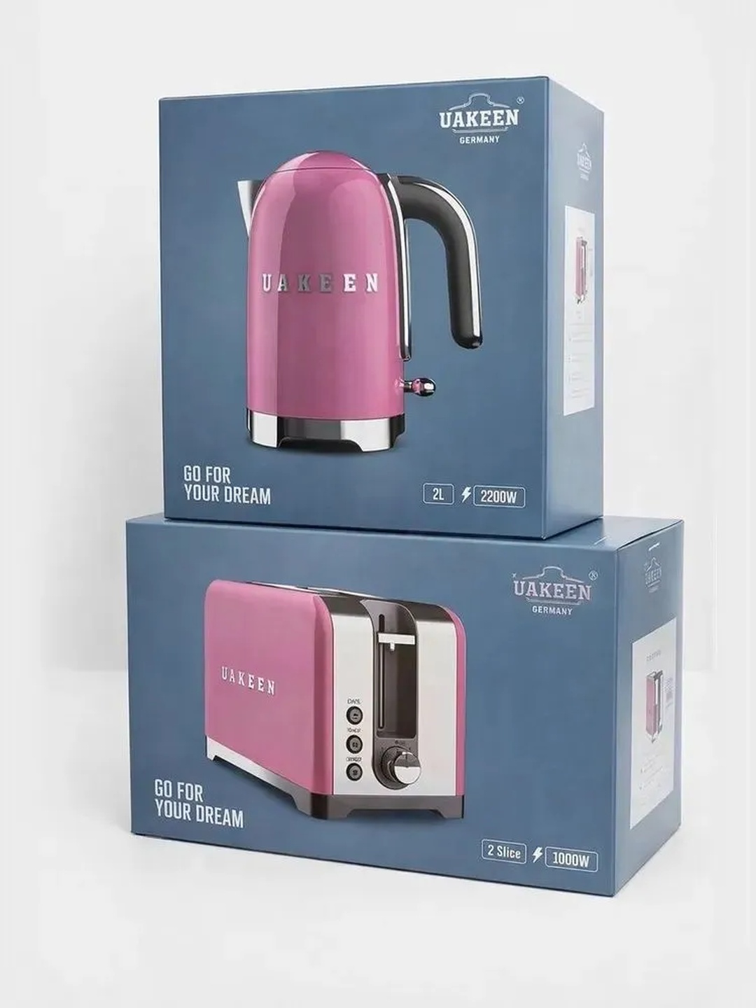 UAKEEN elektr choynak 1.7L, uakeen pink rang - 4