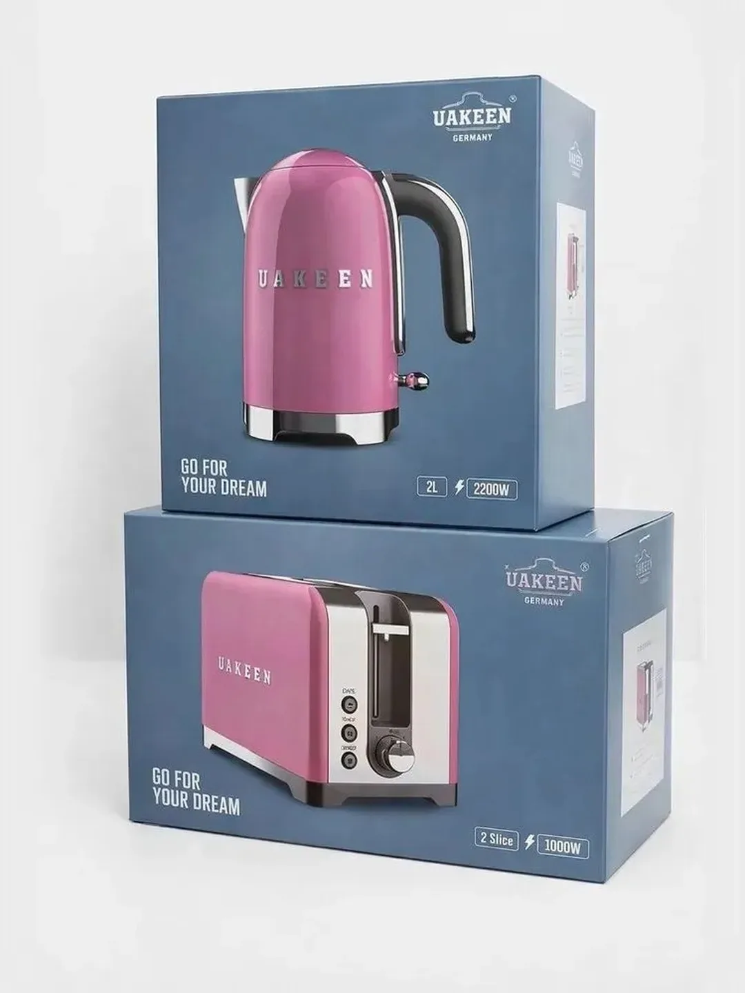 UAKEEN elektr choynak 1.7L, uakeen pink rang