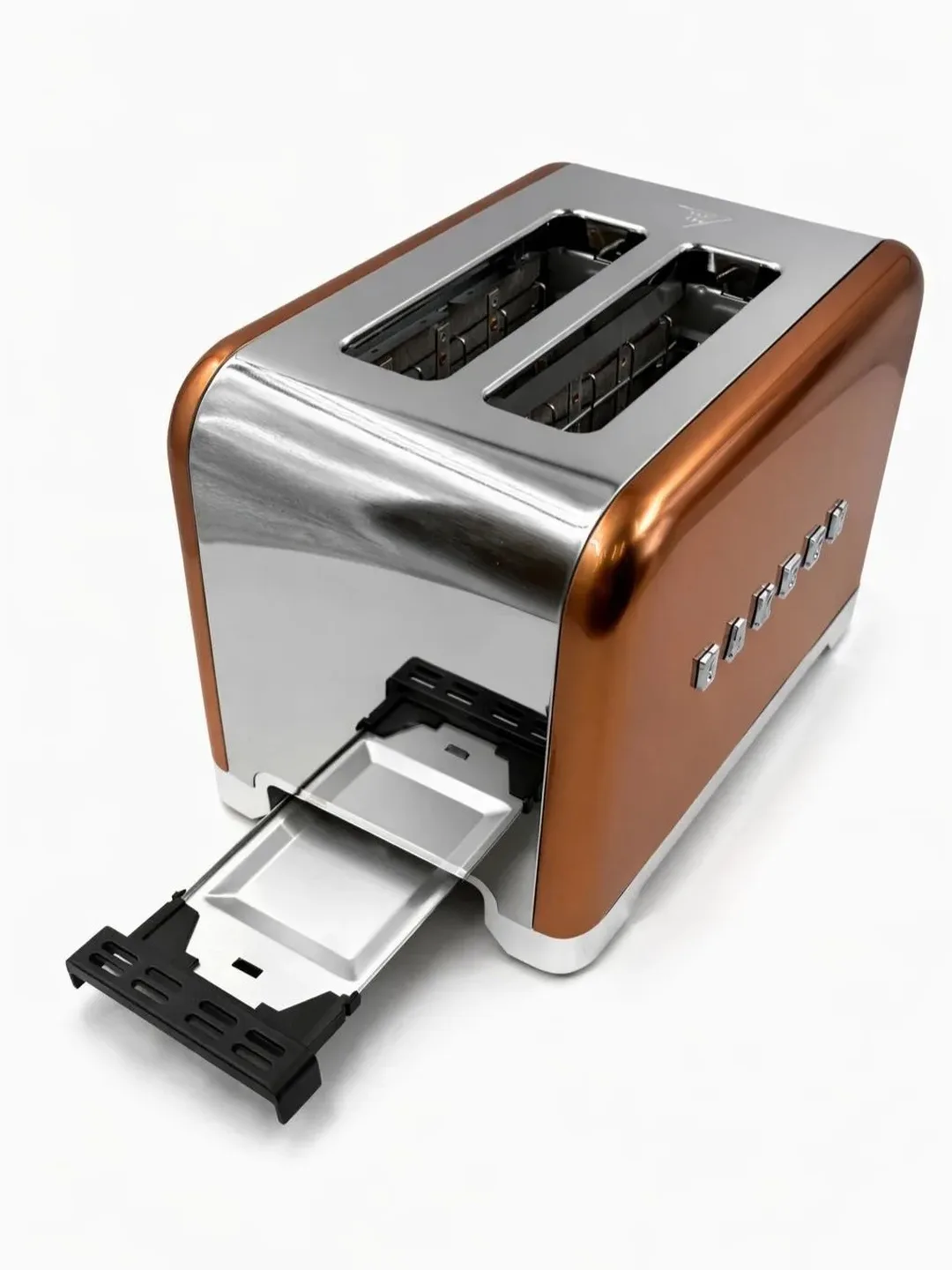 UAKEEN Toaster non qovuruvchi apparat, Jigarrang rang