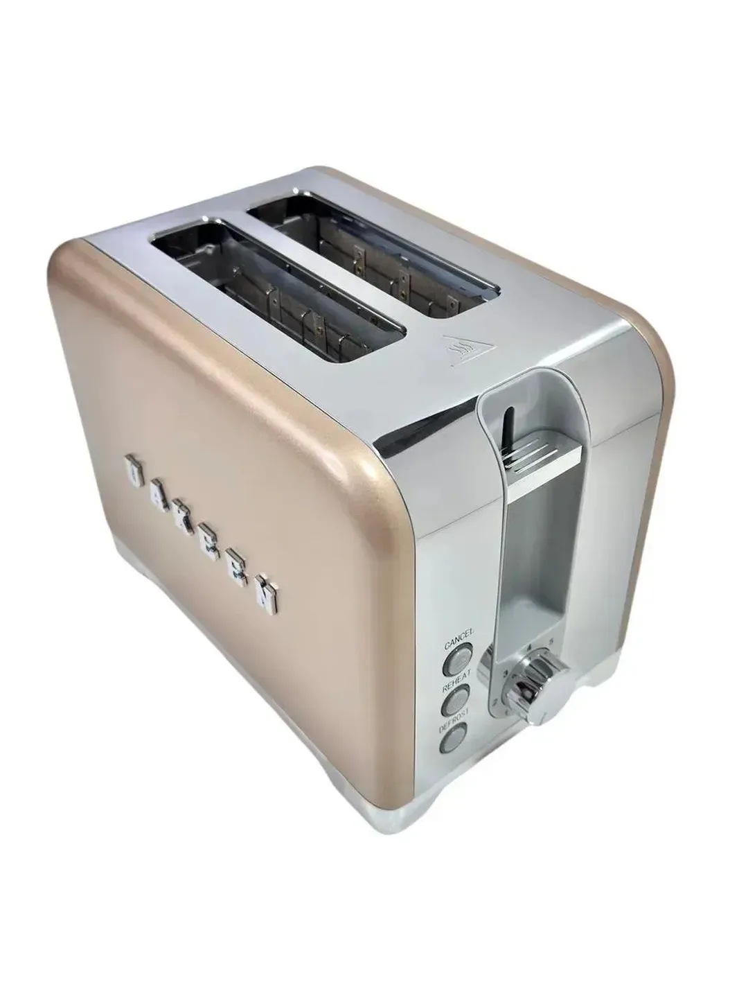 UAKEEN Toaster non qovuruvchi apparat, Och jigarrang rang