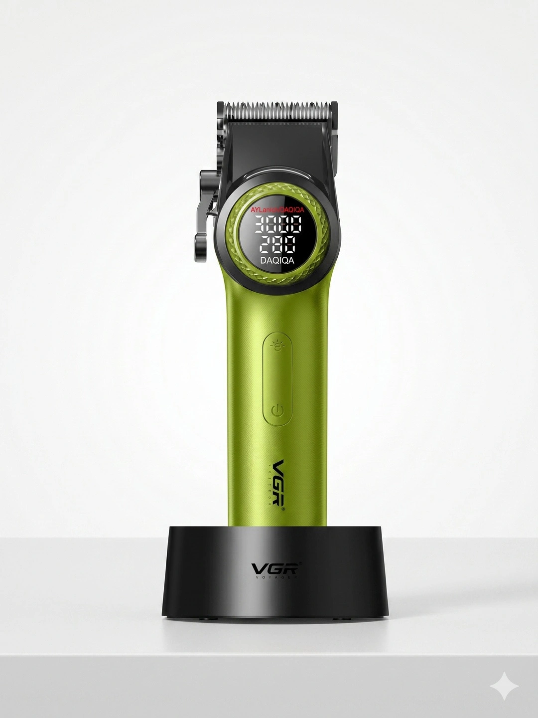 VGR V-001 Professional Soch Olish Mashinkasi, DLC+Keramika Pichoq, 2-Darajali Tezlik, LED - 3