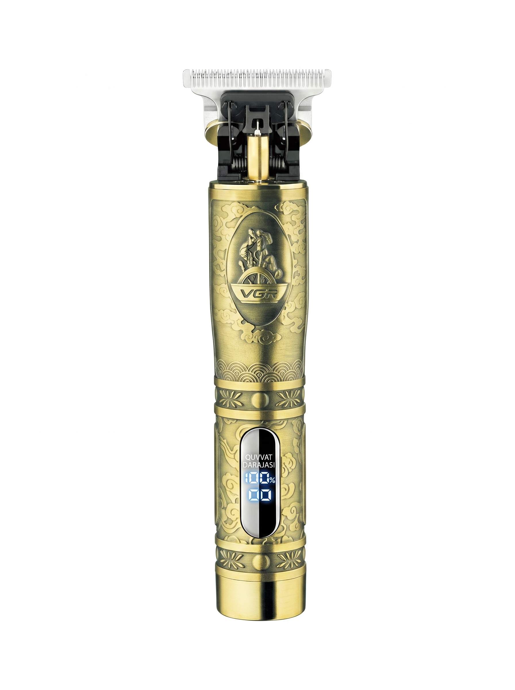 Soch va soqol olish uchun professional trimmer VGR V-091, Oltin - 5