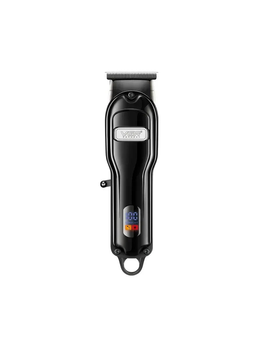 VGR V-297 Professional Soch Olish Mashinkasi, Uchlamchi Pichoq, IPX7, LCD, Xrom