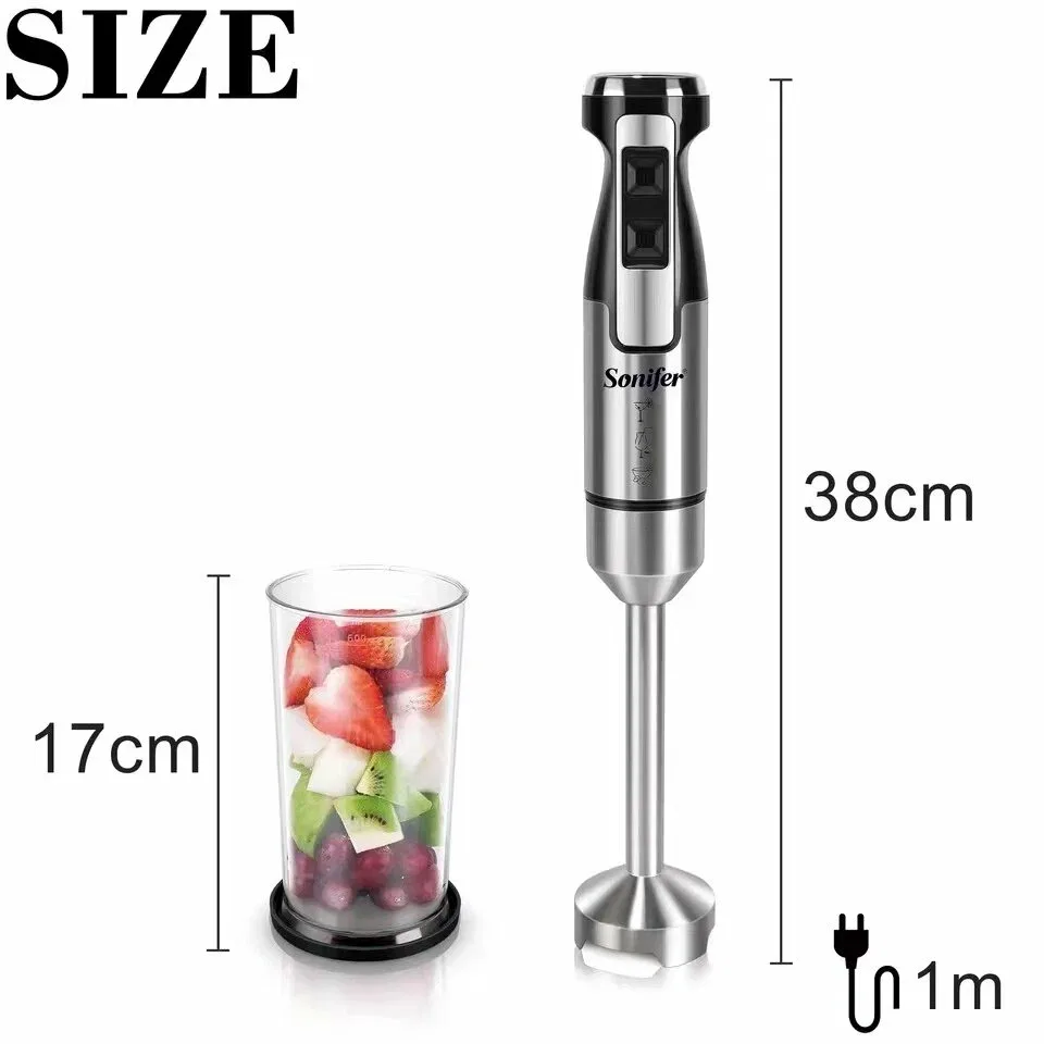 Blender Sonifer SF-8085, ручной, турборежим, защита от перегрева, 600 вт