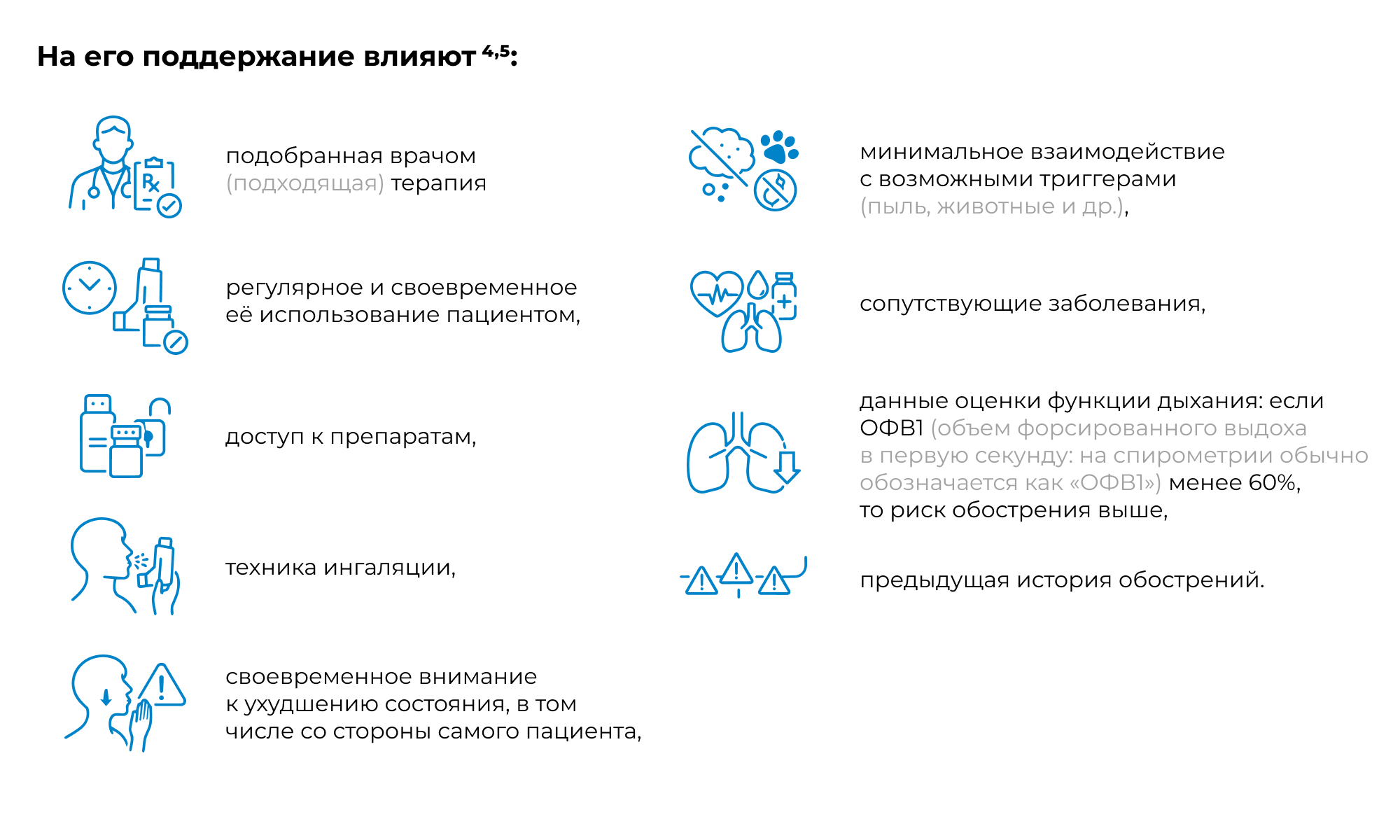 регулярная терапия астмы