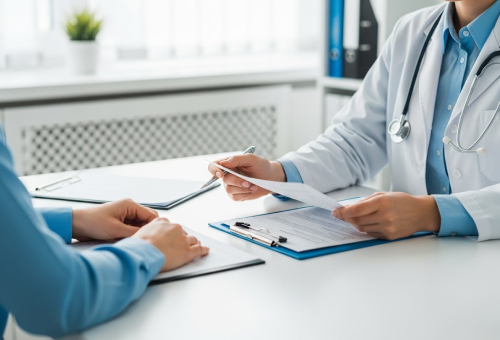 На приеме у врача