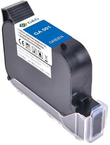 Картридж G&G GA-001G струйный пигментный зеленый для принтеров GG-HH1001B, GG-HH1001A, 42 ml GA-001GREEN GA-001GREEN