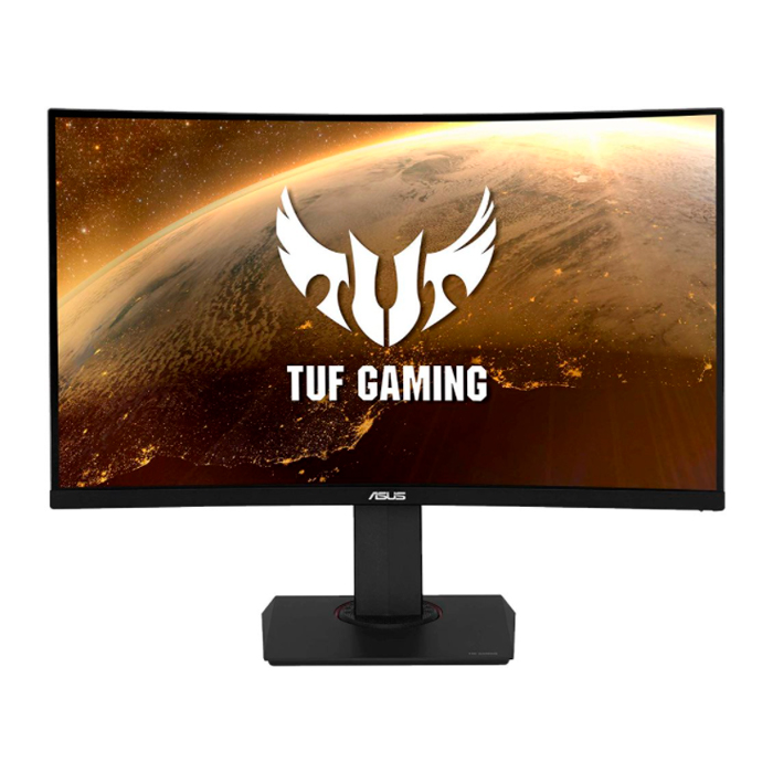 Монитор ASUS 31.5" VG32VQ VA LED изогнутый 2560x1440, 1ms, 400cd/m2, 3000:1, 178°/178°, 2*HDMI, DP, HDR10, AMD FreeSync, 144Hz, колонки, Tilt, HAS, VE 90LM04I0-B01170 90LM04I0-B01170