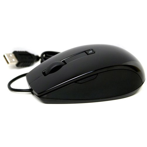 Мышь Dell USB Laser Mouse (6-button+scroll), black 570-10523