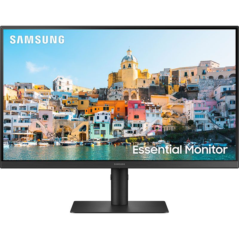 Монитор Samsung S24A400UJI 24" LCD IPS LED monitor, 1920x1080, 5(GtG)ms, 250 cd/m2, 75Hz, MEGA DCR (static 1000:1), 178°/178°, HDMI, DP, USB Hub (USB 3.0 x2, USB 2.0 x2); USB-C upstream, HAS, VESA 100x100 mm, внутренний БП, Windows 10, EnergyStar, bl LS24A400UJIXCI