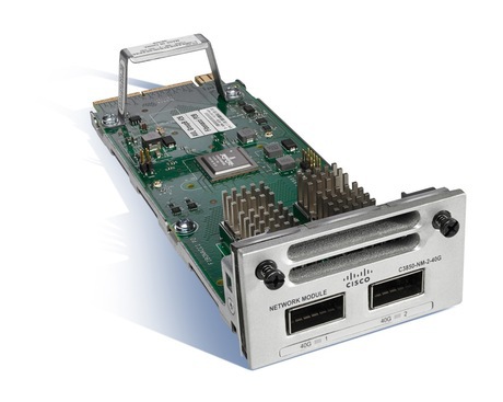 Модуль Cisco Catalyst 3850 2 x 40GE Network Module (C3850-NM-2-40G=) C3850-NM-2-40G=