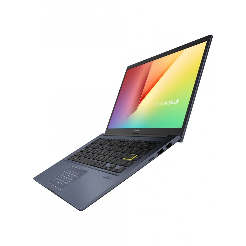 Ноутбук ASUS X413JA-EB316 +mouse 14"(1920x1080 (матовый) IPS)/Intel Core i5 1035G1(1Ghz)/8192Mb/256SSDGb/noDVD/Int:Intel UHD Graphics/Cam/BT/WiFi/war 1y/1.4kg/Bespoke Black/DOS + Support NumberPad / 90NB0RC7-M04360 90NB0RC7-M04360