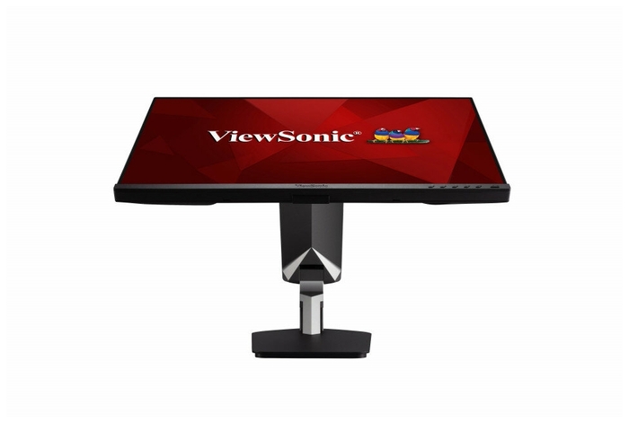 Монитор ViewSonic  23.8" Touch IPS LED, 1920x1080, 6ms, 250cd/m2, 50 Mln:1, 178°/178°, D-Sub, DVI, HDMI, USB, USB-C, 75Hz, колонки, VESA, Black TD2455 TD2455