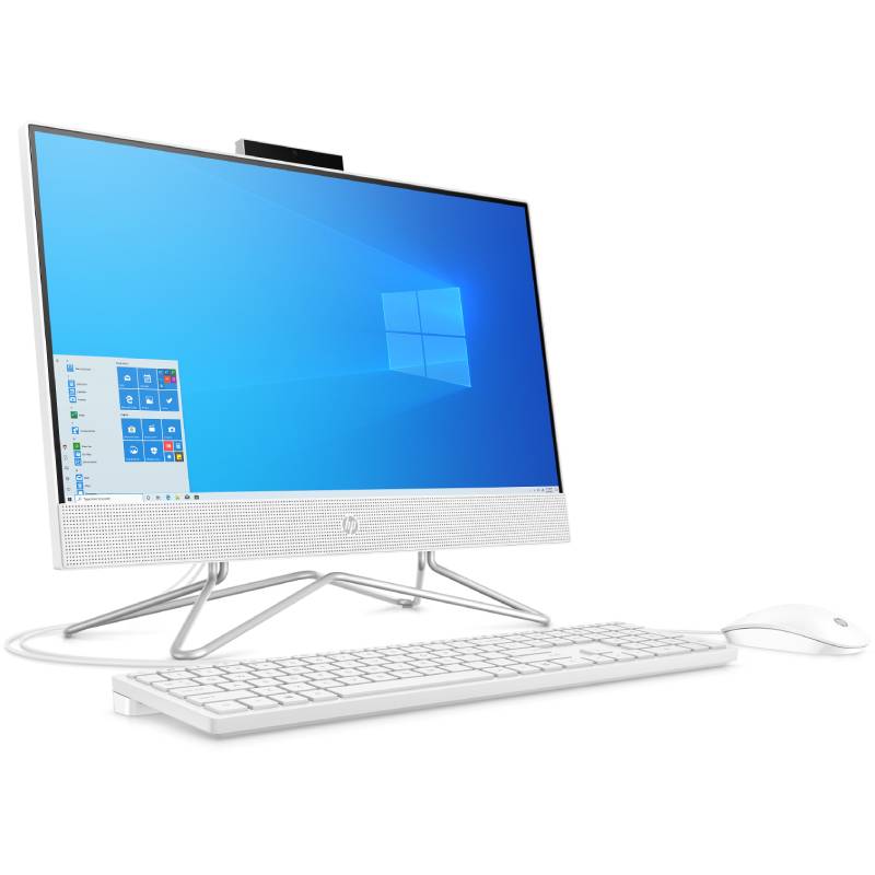 Моноблок HP 22-df0104ur White 21.5" {FHD TS Ryzen 5 3500U/16Gb/512Gb SSD/W10/k+m} 496X1EA 496X1EA
