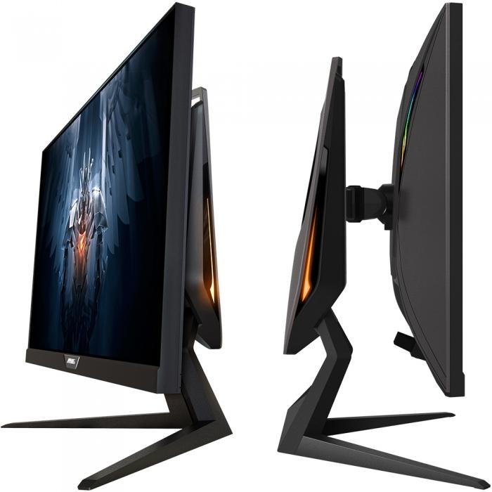 Монитор Gigabyte 27" Aorus Gaming monitor (IPS, 2560x1440, HDMI+HDMI+DP, 1ms, 178°/178°, 350 cd/m, 12M:1, 1000:1, 2xUSB3.0), RTL FI27Q-EK FI27Q-EK