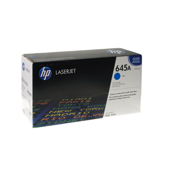 Картридж HP C9731A cyan for Color LaserJet 5500 C9731A #4