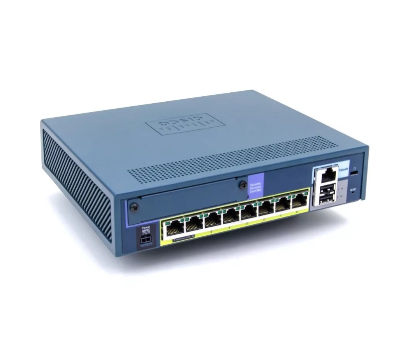 Межсетевой экран Cisco ASA 5505 Appliance with SW, 50 Users, 8 ports, 3DES/AES ASA5505-50-BUN-K9 ASA5505-50-BUN-K9