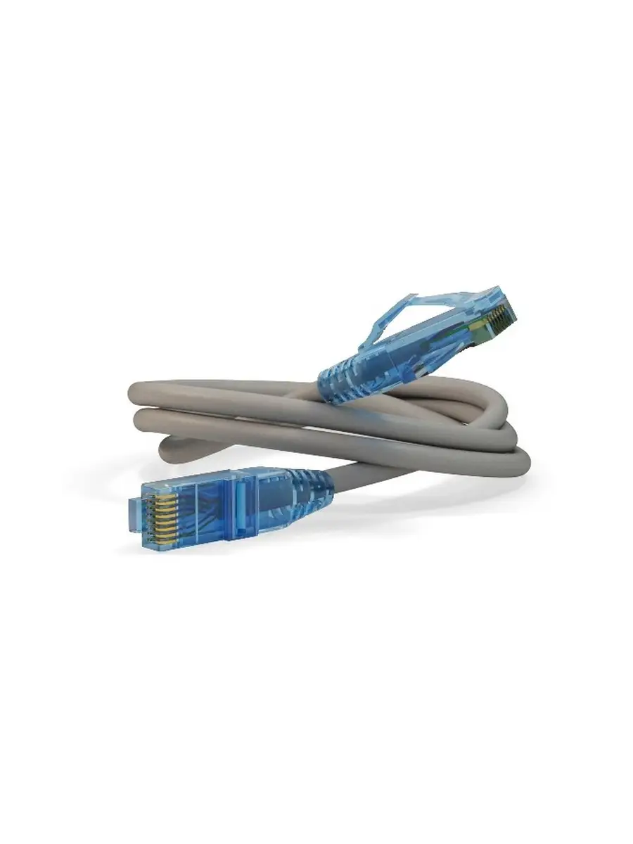 Патч-корд Hyperline PC-LPM-UTP-RJ45-RJ45-C6-1M-LSZH-GY Патч-корд U/UTP, Cat.6, LSZH, 1 м, серый PC-LPM-UTP-RJ45-RJ45-C6-1M-LSZH-GY PC-LPM-UTP-RJ45-RJ45-C6-1M-LSZH-GY