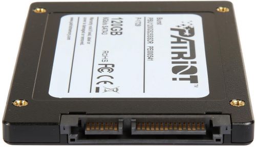 Твердотельный накопитель Patriot Burst SSD 120Гб, 2.5", SATA III PBU120GS25SSDR PBU120GS25SSDR