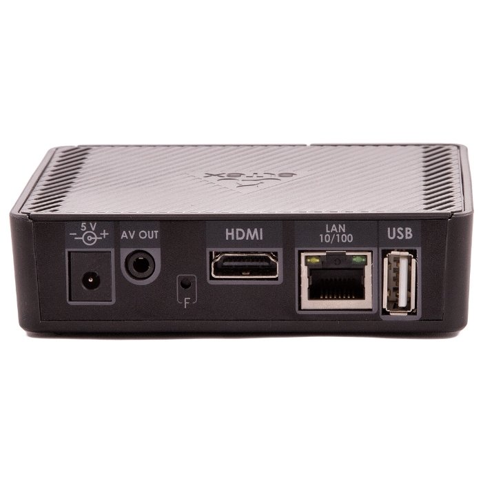 NV-100 Full HD Телевизионная приставка и медиаплеер (2*LAN 10/100Base-T,2xUSB,S/PDIF, разъемы Audio  NV-100