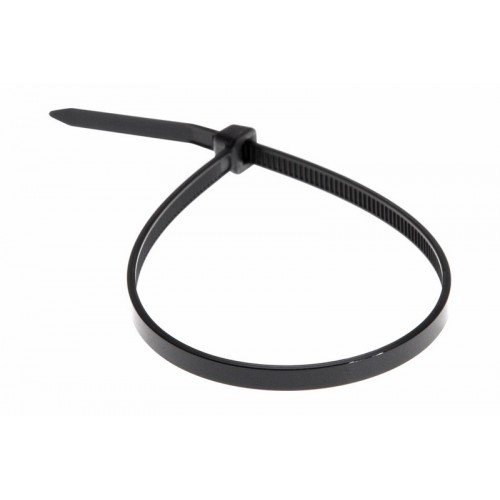 Хомут nylon 250 х 4,0 мм 100 шт черный 07-0251 #1